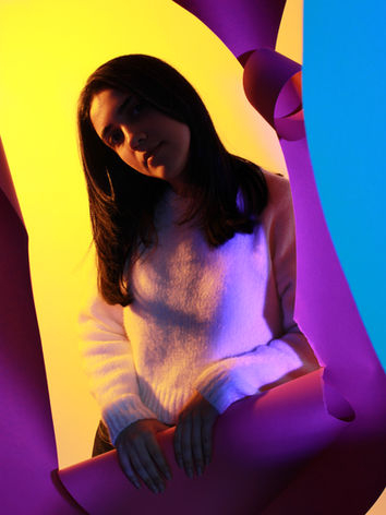 Coloured Shadows portrait